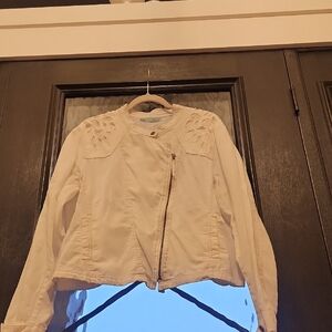 Plus Size Maurices Jacket With Peek-a-boo Detail (Like New)